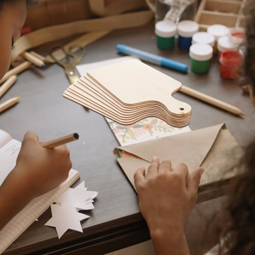 Tablas de cortar de madera para proyectos DIY y graffiti, pack de 10 unidades 6