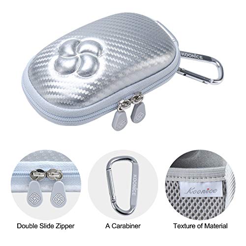 Koonice Hard Case Compatible For Apple Magic Mouse (I And Ii 2Nd Gen) Including Carabiner (Silver) #TOP5