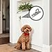 Dog Lzeash Holder – Stainless Steel 7x1.75cm | Metal Leaszh Organizer | Pet Leashs Hanger for Wall Mount Indoor Outdoor Entryway Dorm Apartment Home Pet Accessories Storage Use