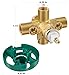 2590 - Pressure Balancing Cycling Shower Valve with Stops, 1/2-Inch IPS Connections, Lead-Free Copper - Rough-In, Pressure Balancing Valve with 1222 cartridge