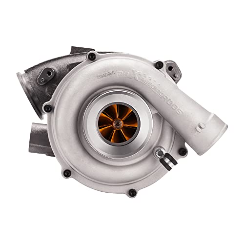 maXpeedingrods Street Performance GT3782VA Turbo Charger for Ford 6.0L F250 F350 F450 Diesel 6.0L V8 powerstroke Super Duty for F350 Pickup 2005-2007 Turbocharger 275HP (Billet Compressor Wheel)