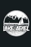 Lake Ariel Pennsylvania Sailboating Sailboat: Notebook Planner - 6x9 inch Daily Planner Journal, To Do List Notebook, Daily Organizer, 114 Pages