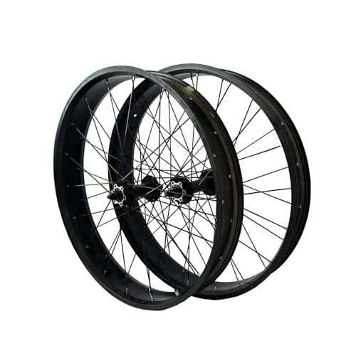 CDHPOWER Snow Bike 26” x 4” Fat Tire Bicycle Wheel 135 * 190mm Disc Brake 36H 12G Spokes