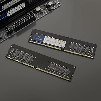 Timetec 8GB DDR4 3200MHz (PC4-3200AA) PC4-25600 UDIMM Desktop RAM 288-Pin 1.2V CL22 Non-ECC Unbuffered DIMM Memory Module Upgrade