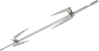 COLLBATH 1 Conjunto De Grelha De Frango Cachorros-Quentes Peru Grelha De Comida De Metal Garfos De Grelha De Frango Misturando Garfos De Frango Assador De Frango Garfo De Grelha De Aço