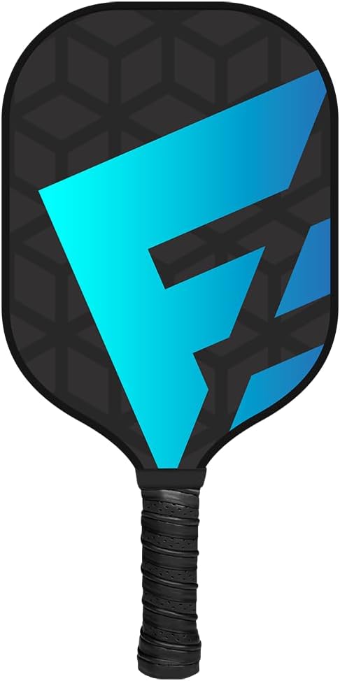 F2 Sports Graphite Pickleball Paddles | Textured for Max Spin | USA Pickleball Approved Pickleball Racket | Mid-Weight 7.6-8.0 oz.|for Beginners or Pros | Best Paddle for Women & Men
