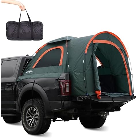 LIBERRWAY Truck Bed Tent 5.0-5.2 FT Cover