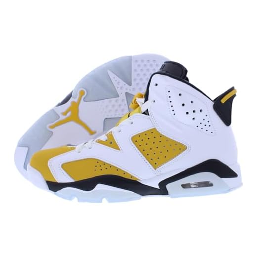 Air Jordan 6 Retro Yellow Ochre (CT8529-170, White/Black/Yellow Ochre), White/Yellow Ochre-black, 11 UK