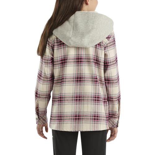 Carhartt Girls Long-Sleeve Pocket Flannel Shirt3