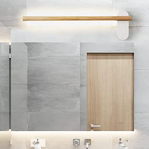 Tira larga blanca LED de espejo de baño para evitar sombras al maquillarse 7