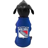 NHL New York Rangers Dog Tank Top, X-Large, Royal