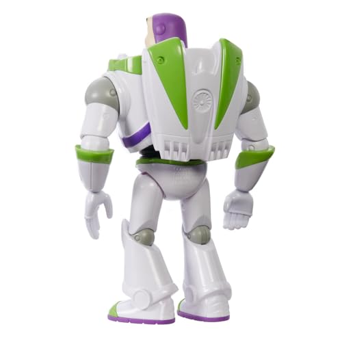 Mattel Große Disney Pixar Buzz Lightyear-Actionfigur, ca. 31 cm, super bewegliche, detailgetreue Sammelfigur aus dem Toy Story Space-Film… – Ansicht 6