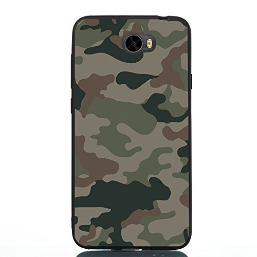 Oujiet-eu BH Funda para Huawei Y5II CUN-L22 CUN-L01 Funda TPU Suave Silicone...