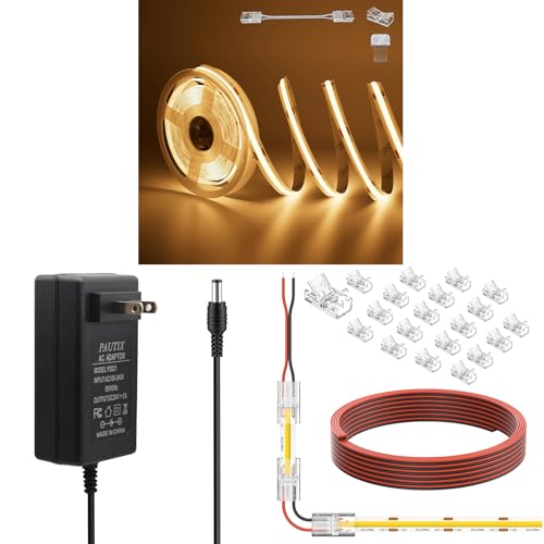 Tira de LED COB PAUTIX 6.1 m 3087 LEDs Blanco cálido miniatura 1