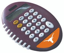 Forever Collectibles Texas Longhorns Pro-Grip Calculator