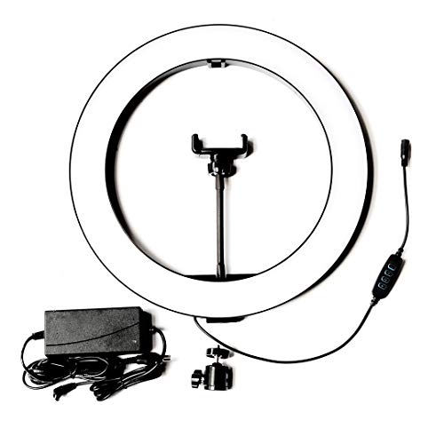 Iluminador LED Ring Light Antorium RL-14 35w com tripé 2 metros