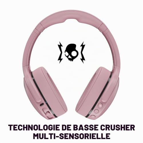 Casque Circum-Aural Skullcandy Crusher 540 Active – Bluetooth, 40h Autonomie, Résistant à l'Eau - vue 7