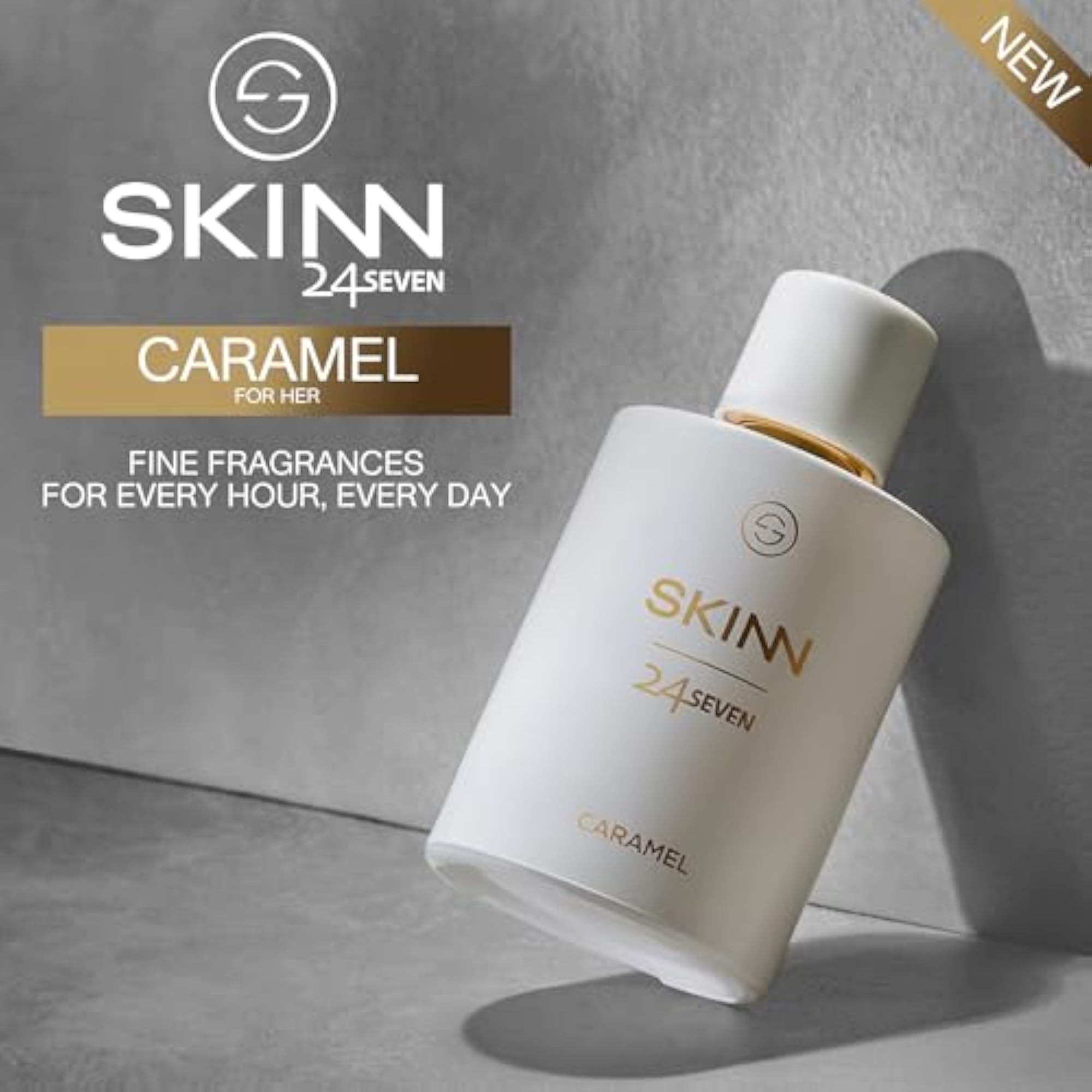 24Seven Caramel Perfume for Women, 100ml