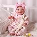 BABESIDE Lifelike Reborn Baby Dolls Girls - Sunny 17 Inch Cute Realistic Newborn Baby Dolls Soft Vinyl Poseable Real Life Baby Dolls with Gift Box for Kids Age 3+