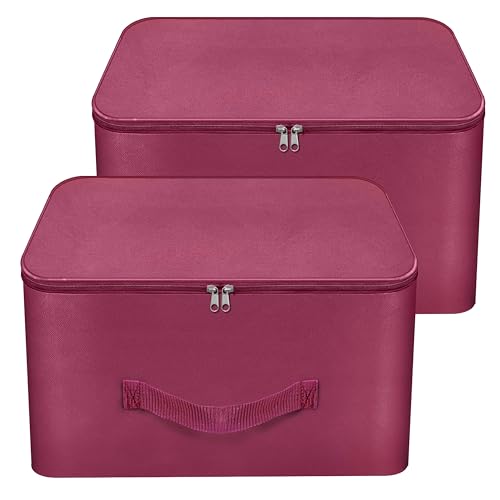 Storite 2 Pack Nylon Wardrobe Bag Underbed Cloth Storage Organize...