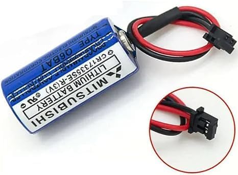 Miniatura 4 de CR17335SE-R Q6BAT PLC 1800mAh 3V batería de iones de litio para Mitsubishi Q25PRHCPU Q170HBATC QNS FANUC System