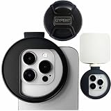 Phone Lens Filter Clip for iPhone Xs Max, iPhone XR, iPhone 15 14 13 12 Samsung s24 s23 s22 BLU, Motorola, Xiaomi and Other Smart Phones, 72mm Phone CPL ND Filter Clip