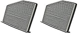 WIX Filters - 24489 Cabin Air Panel, Pack of 2, Black