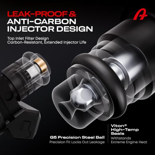 A Plus Auto Fuel Injectors Set of 6, Compatible with V6 4.2L Ford by A Plus Auto - Used condition - Image 4