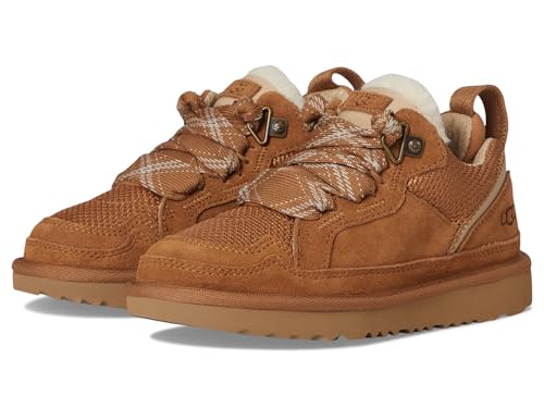 UGG Kids K Lowmel Sneaker, Chestnut, 13