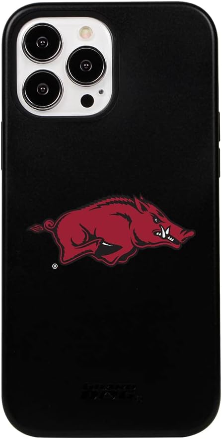 Guard Dog Case Compatible with iPhone 14 Pro Max - Military Grade - Rugged Two Piece Protection - Collegiate Licensed - Arkansas Razorbacks - Logo