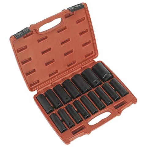 Sealey Ak5816M 16Pc Deep Metric Socket Set Cover