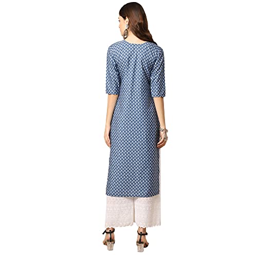 Image of Pinkmint Women's Crepe Digital Print Straight Kurta [Pack of 4]