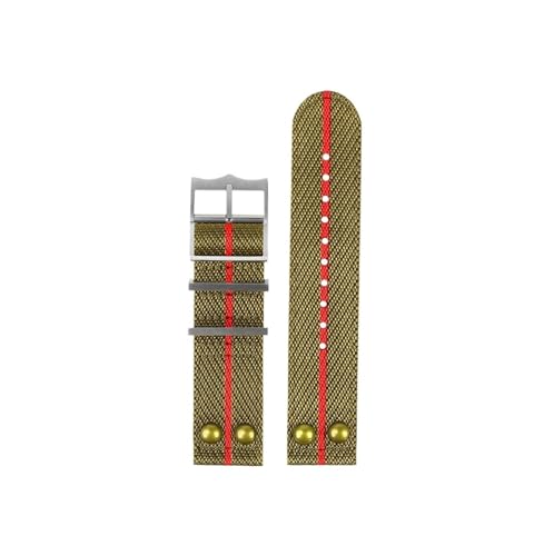 Bracelet montre tissu 22mm nylon pour réparer et sublimer votre montre en bronze