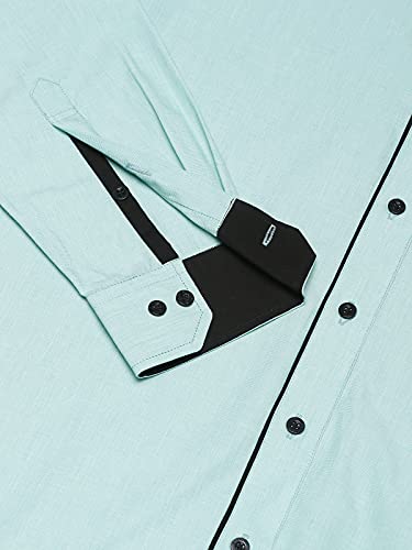 Image of SHIRT THEORY Solid Cotton Full Sleeves Casual Shirt for Men II Premium Cotton Shirt II Stylish Shirt for Men II Men Casual Shirt II Luxury Shirts ||