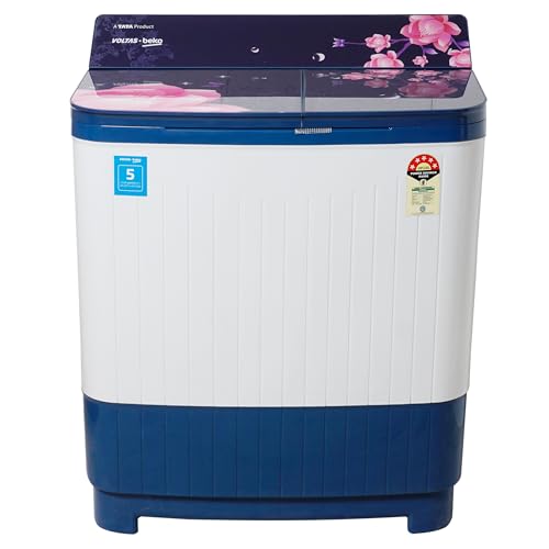 Image of Voltas Beko Wtt80Dblg /Flrb5 8 Kg Top Load Semi Automatic Washing Machine