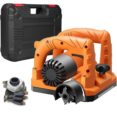 Ponceuse électrique, pelle à béton automatique, grattoir mural, raboteuse sans poussière, profondeur de rabotage réglable de 0 à 4 mm, adaptée au granit, à la pierre, au marbre, aux dalles,5800W