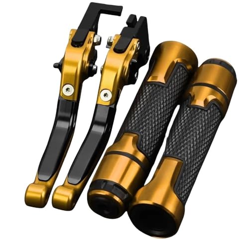 Palancas de embrague de freno ajustables CNC y puños de alta precisión para Suzuki V-Strom DL250