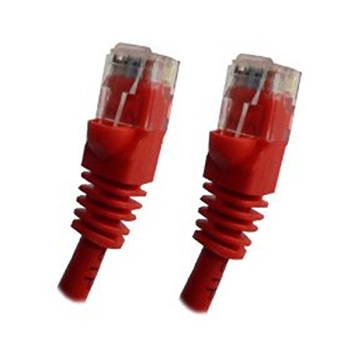 Offex 35-Feet Ethernet Network Patch Cable Molded Snagless Boot, Red (OF-CAT5RD-35)