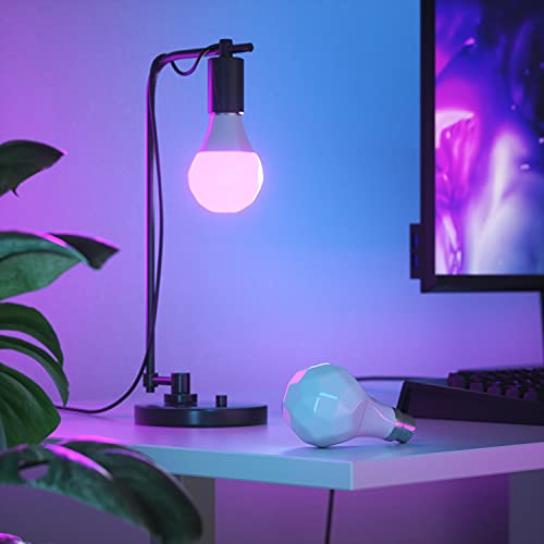 Nanoleaf Essentials B22 LED Bulb, RGBW Dimmable Smart Bulb - Thread & Bluetooth Colour Changing Light Bulb, Works with Google Assistant Apple Homekit, for Room Decor & Gaming - Image 6