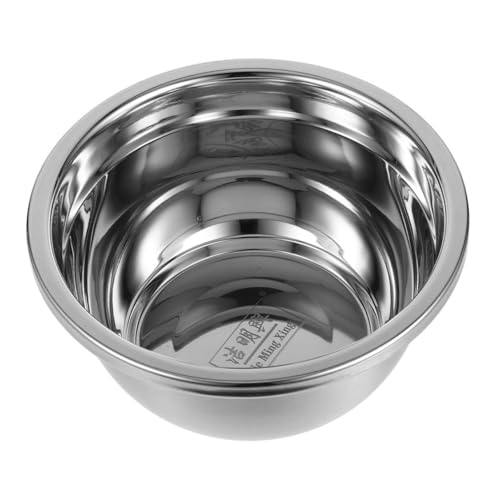 TOGEVAL Fregadero Para Picnic Al Aire Libre Accesorios De Cocina Encimera Estante De Verduras Lámina Escurridor De Cocina Colador De Arroz Cesta Hundir Vaporera Bol Silver Acero Inoxidable