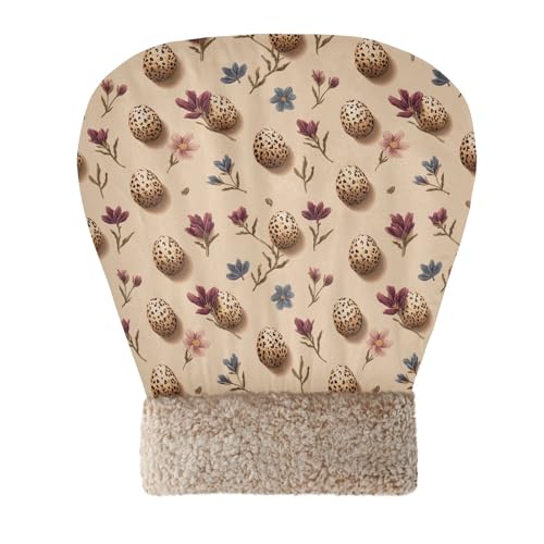 Yasala Cat Sleeping Bag Leopard Easter Egg Cute Flower Cat Snuggle Sack Soft Winter Warm Blanket Small Dog Washable Pet Bed Tunnel Semi-Enclosed Kitten House for All Seasons