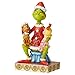 Enesco Dr. Seuss The Grinch by Jim Shore Cindy and Max Figurine, 7.09 Inch, Multicolor