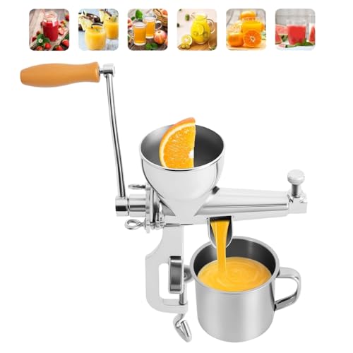 Sellerie -Spermider - Edelstahlspermider mit Kurbel, manuelles Früchte Spermider mit Kurbel, langsames manuell