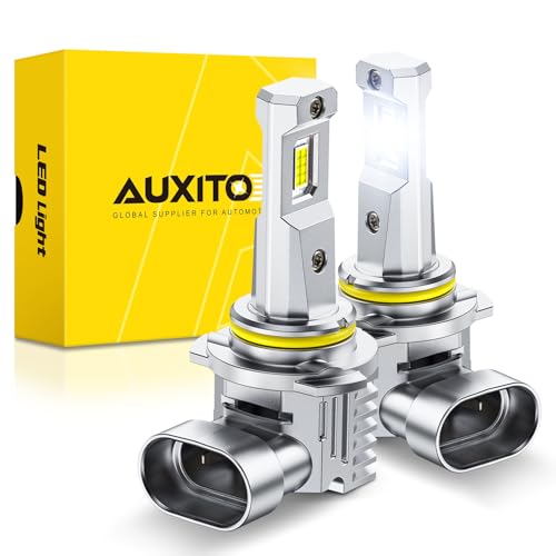 Image of AUXITO 9006 HB4 Bulb, 48000LM Extra Bright, Plug-N-Play Simplicity, 60000HRS+ Long-Lasting Durability, Zero Flicker, 99% Compatibility Assured, 2 PCS