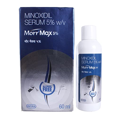 Image of Morr Max 5% W /V - Bottle of 60ml Serum with Minoxidil
