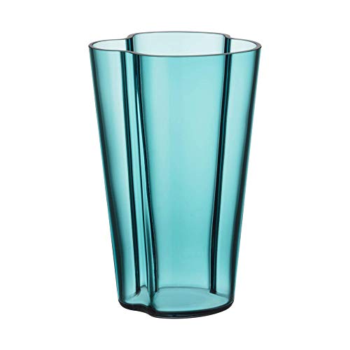 Alvar Aalto Collection Aalto vase 220mm seablue