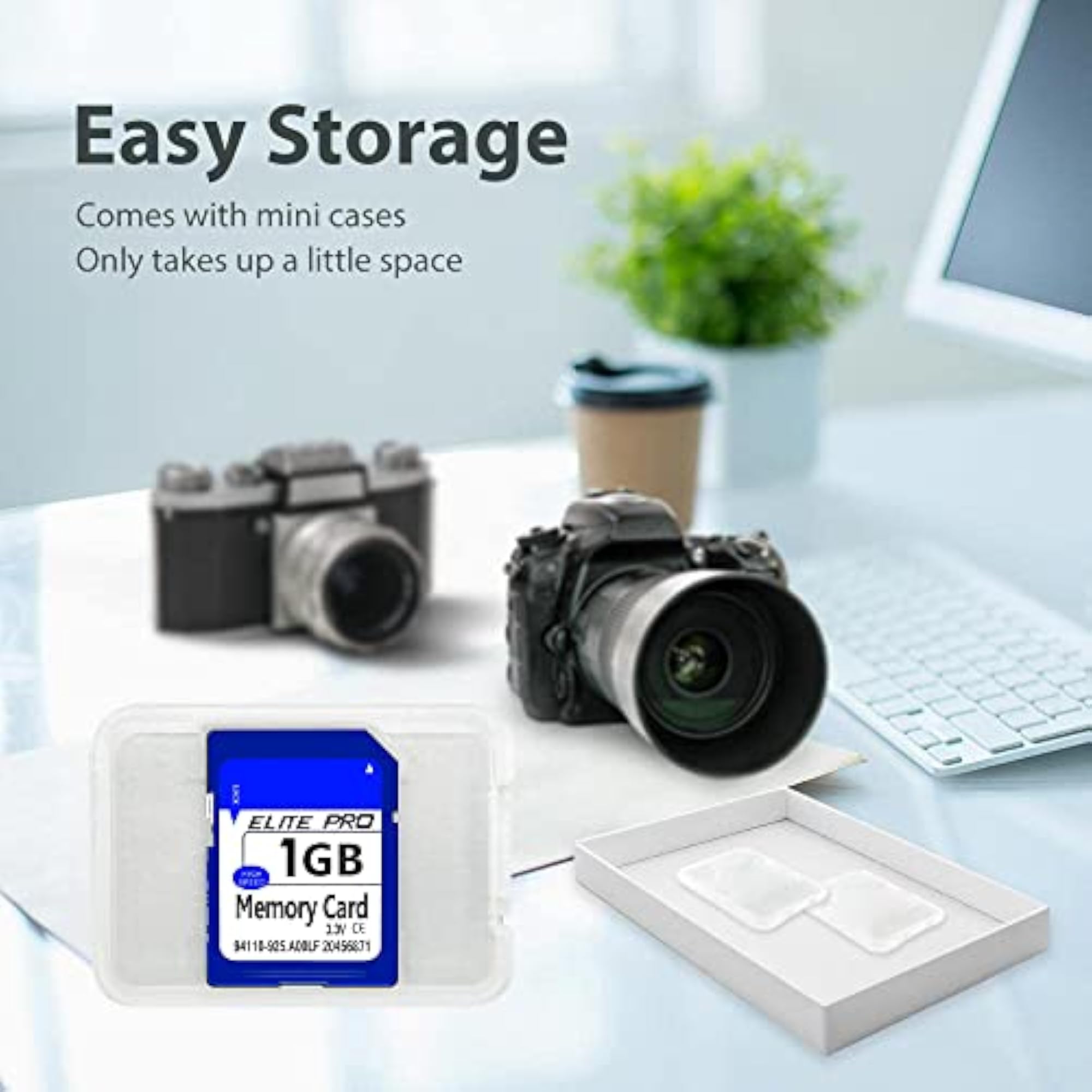 1GB Elite Pro Flash Memory SD Card for Cameras