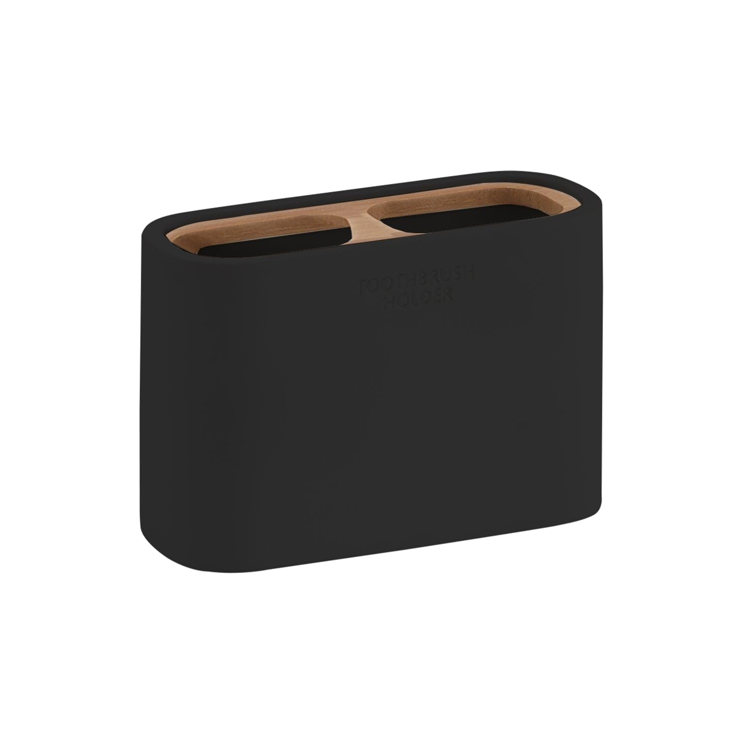 GEDY 13981400300 NINFEA Portacepillos Negro M