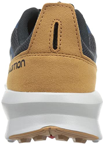 Salomon Patrol Hiking Shoes For Men Climbing, Magnet/Pearl Blue/Tobacco Brown, 10.5 #TOP2
