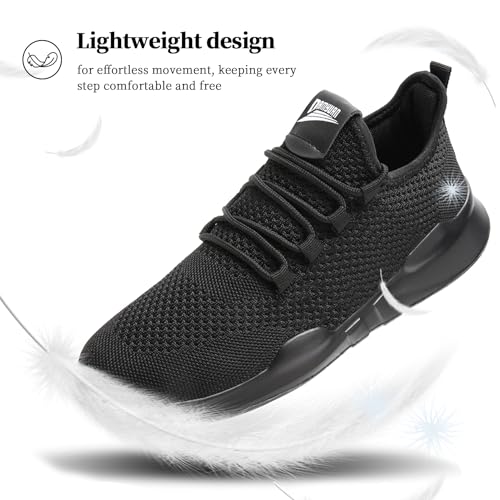 Mens Running Shoes Women Slip On Tennis Walking Sneakers Athletic Breathable Non Slip Gym Casual Lightweight Workout Sport Unisex Shoe4